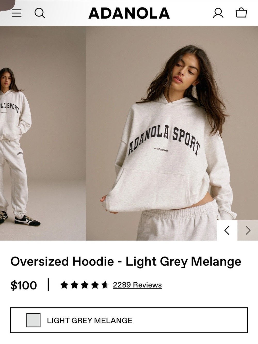 Adanola hoodie
